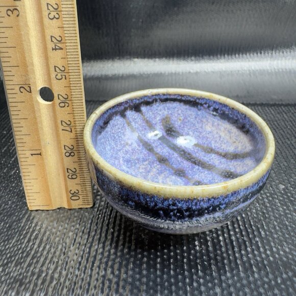 Whitefish Pottery Salt Cellar Dipping Dish Small Bowl Container Hand Made - Picture 6 of 12